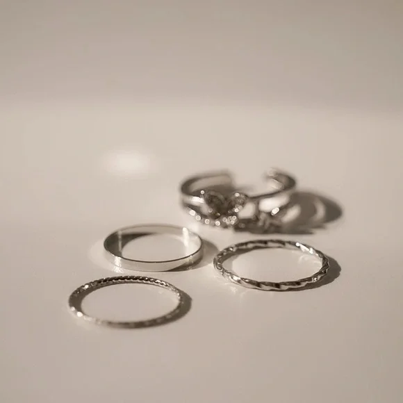 Butterfly Ring Set - Picture 3 of 3